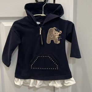 EEUC Mayoral Ruffle Hooded Dress 🚭